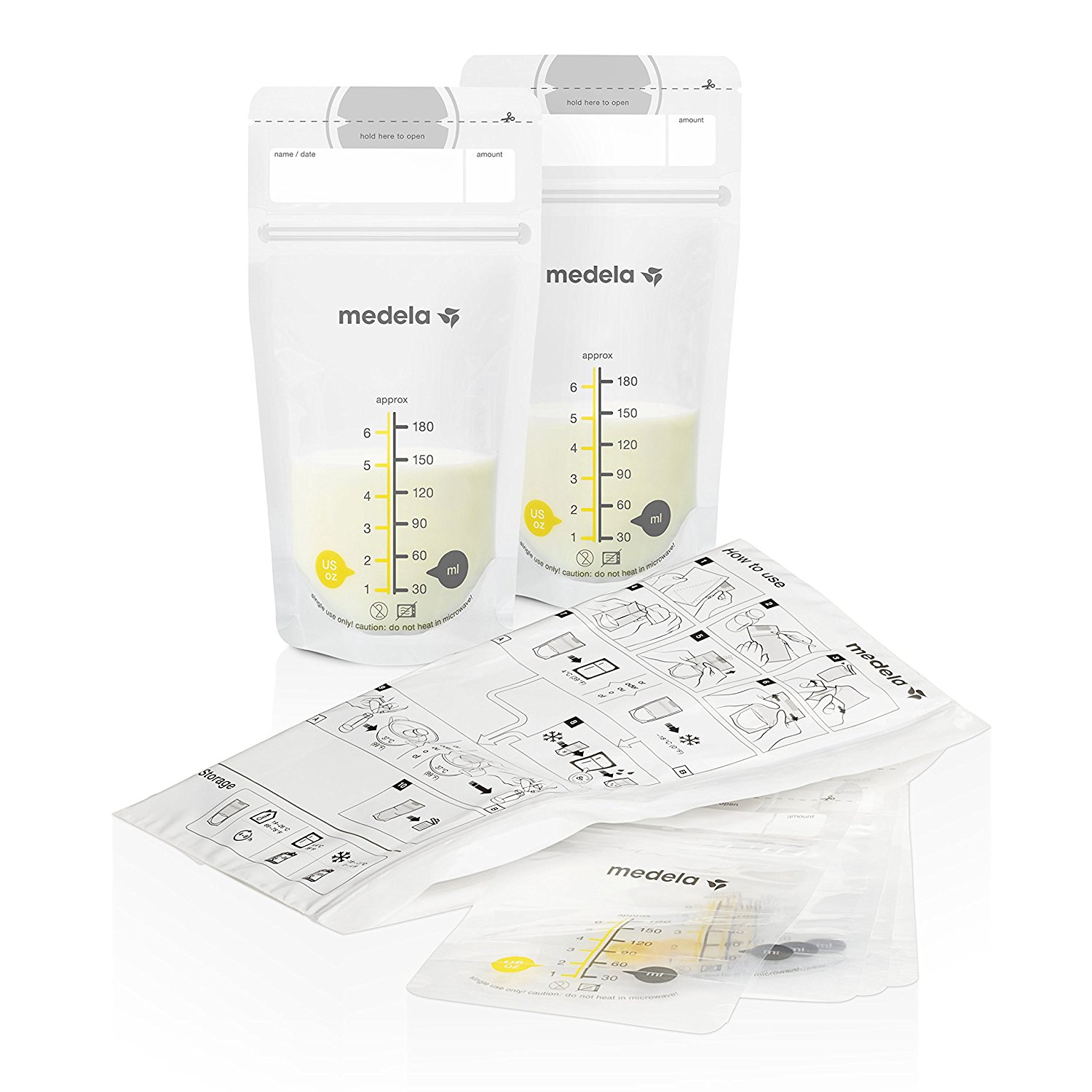 T Milk Storage Bags 25 Count