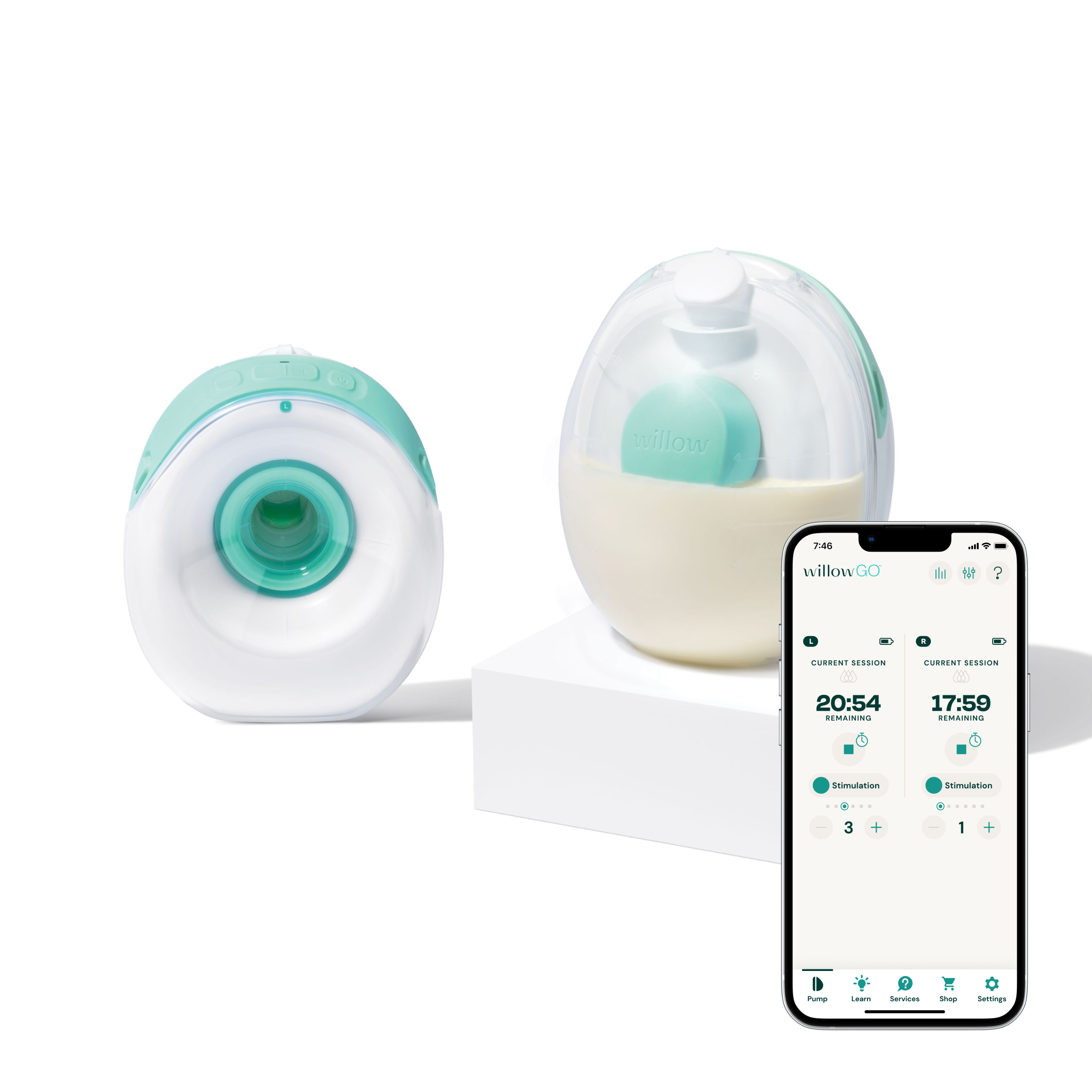 Willow Go Breast Pump
