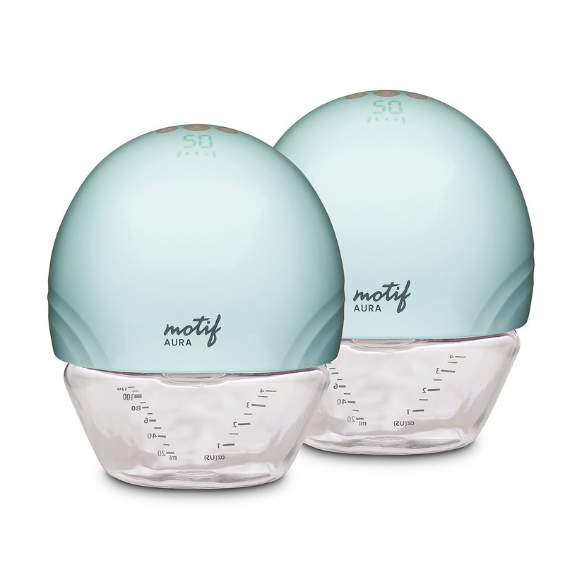 Aura breast pump