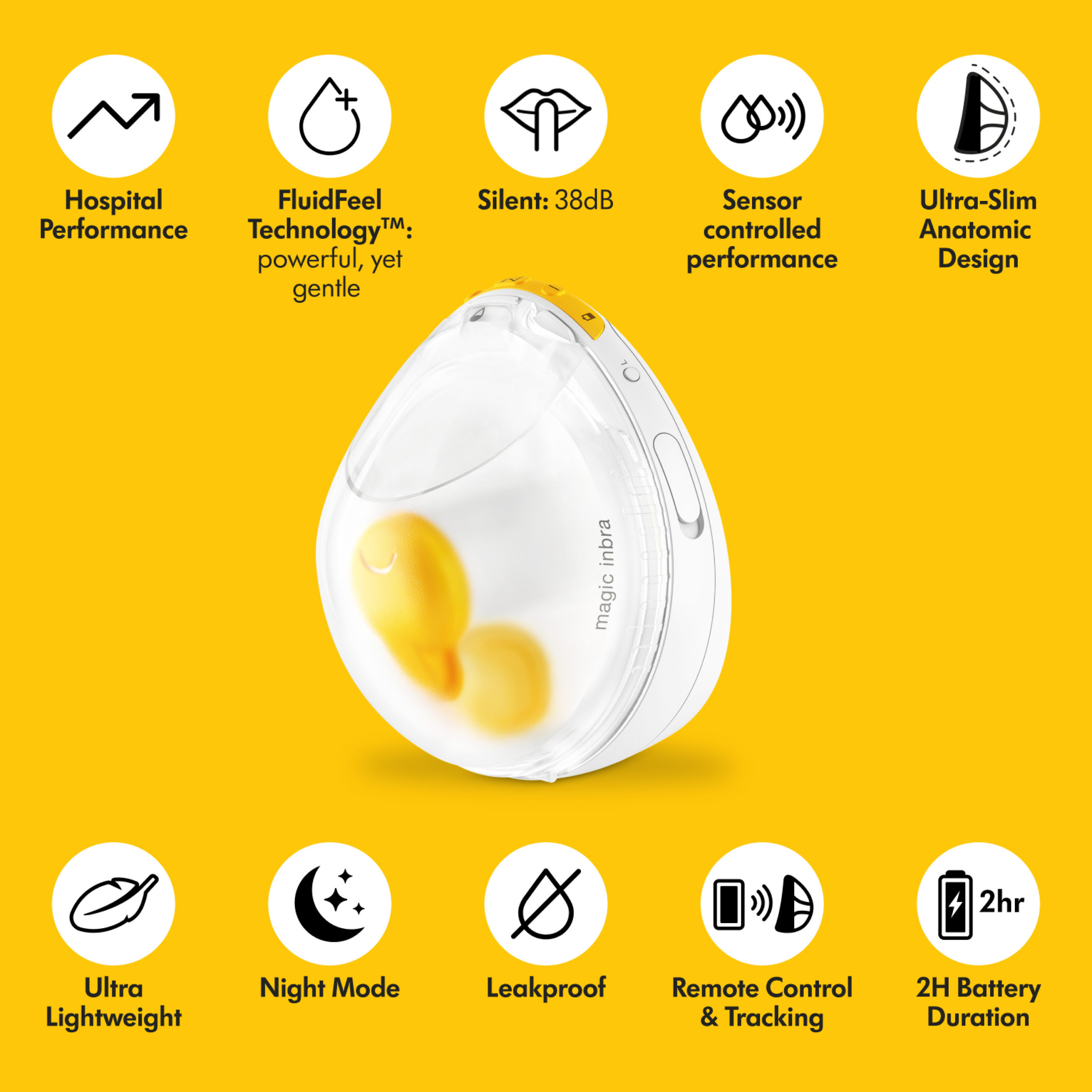 Medela Magic InBra Breast Pump - Image 2