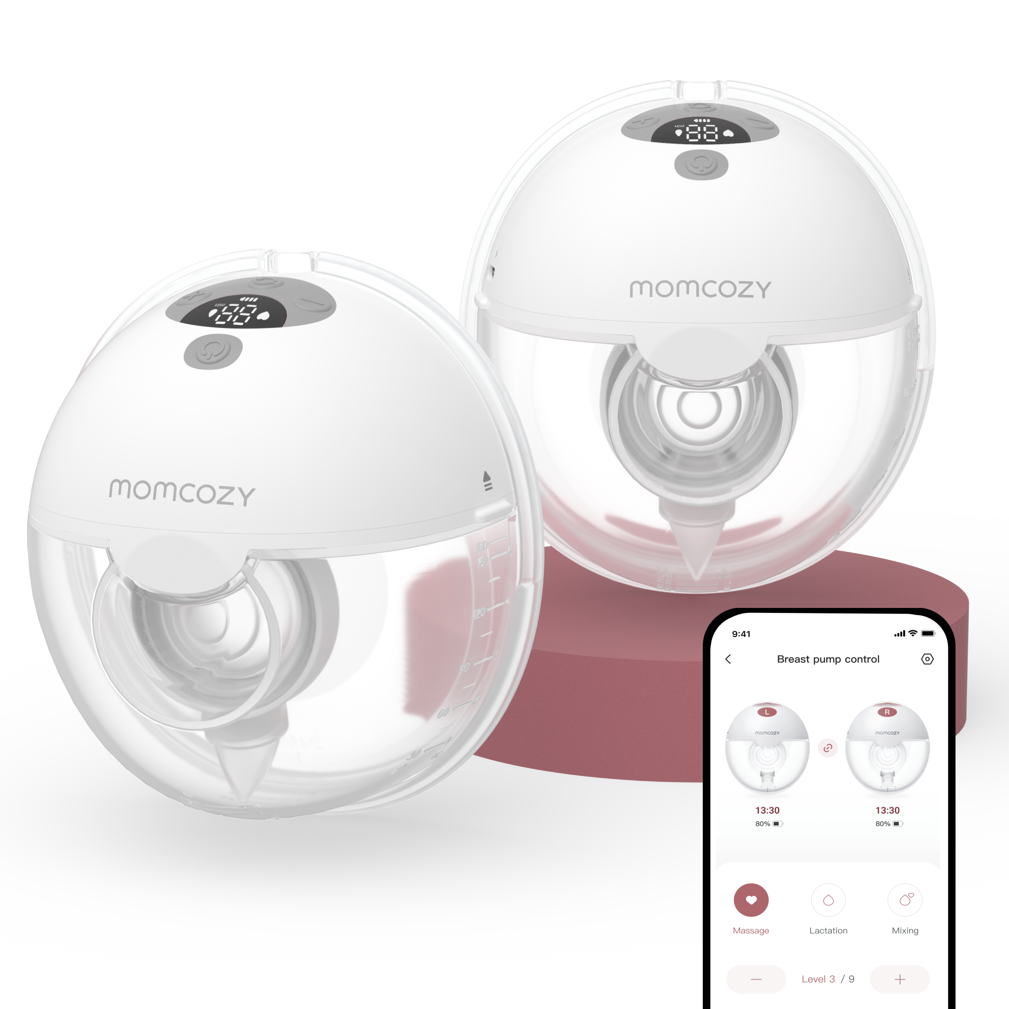 m5 smart core mom cozy breast pump